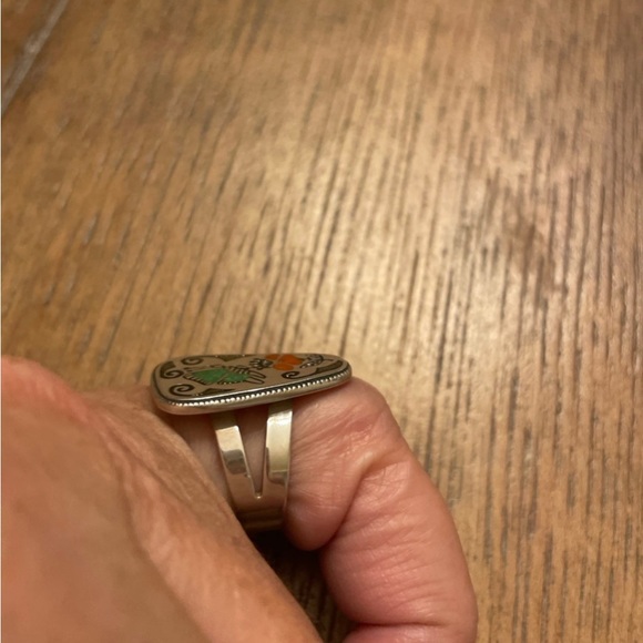 Carolyn Pollack Relios RNL Laconsello Zuni Inlay Ring🌵 - Picture 5 of 10